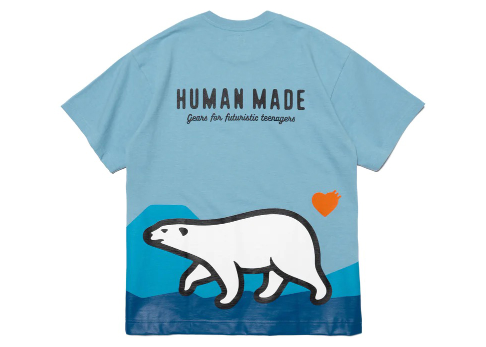 Human Made Graphic T-shirt Blue Men's - SS23 - US