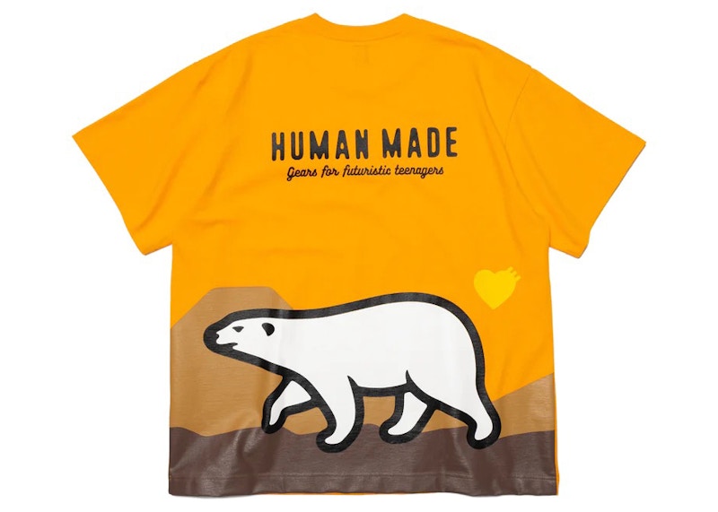 Human Made Graphic T-shirt Yellow Men's - SS23 - US