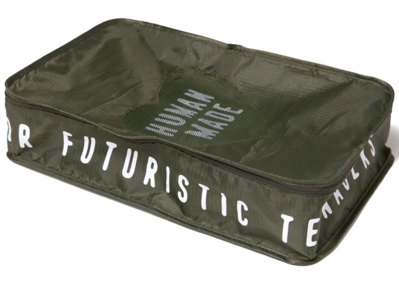 Human Made Gusset Small Case Olive Drab - FW22 - GB