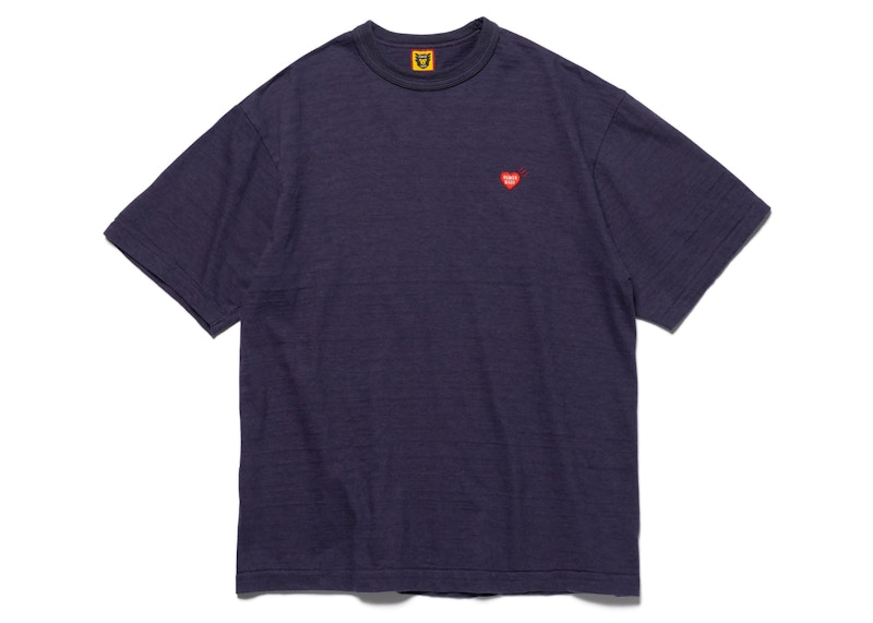 Human Made Heart Badge T-Shirt (FW22) Navy Men's - FW22 - US