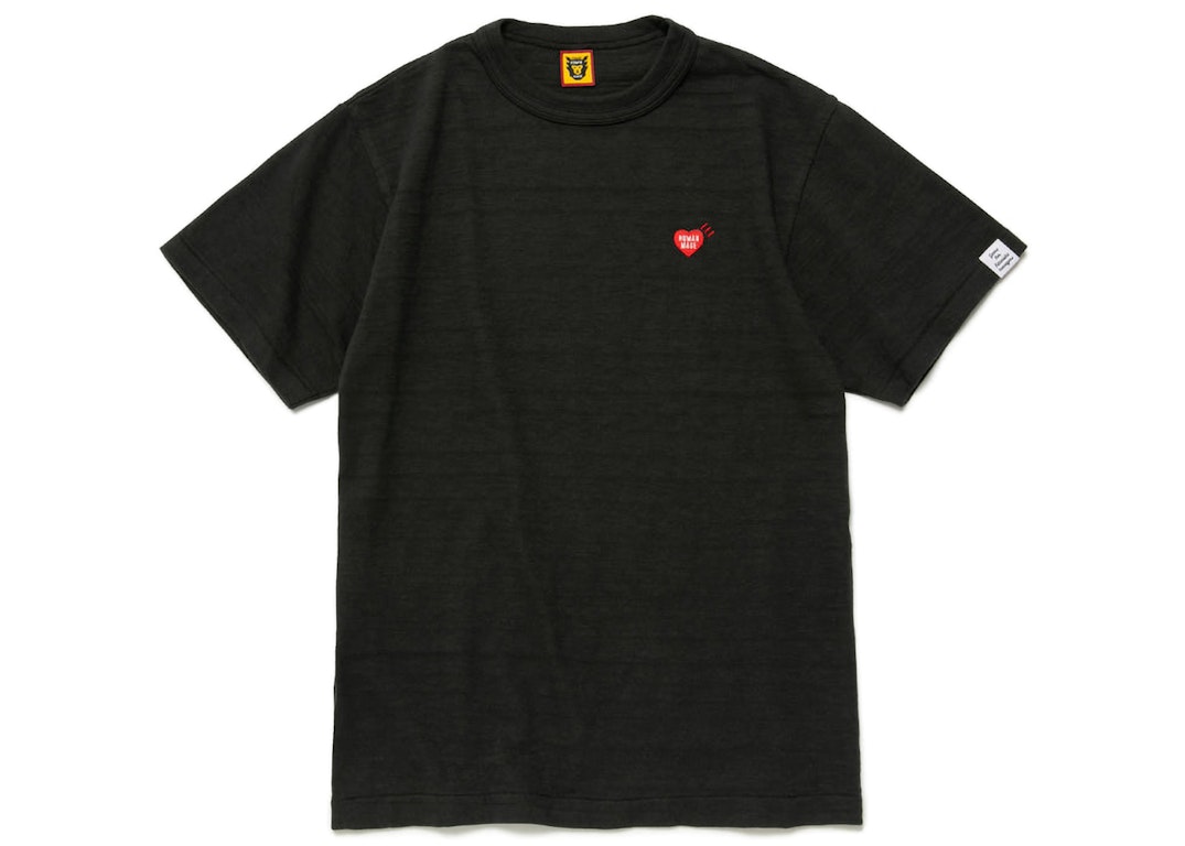 Pre-owned Human Made Heart Badge T-shirt (ss23) Black