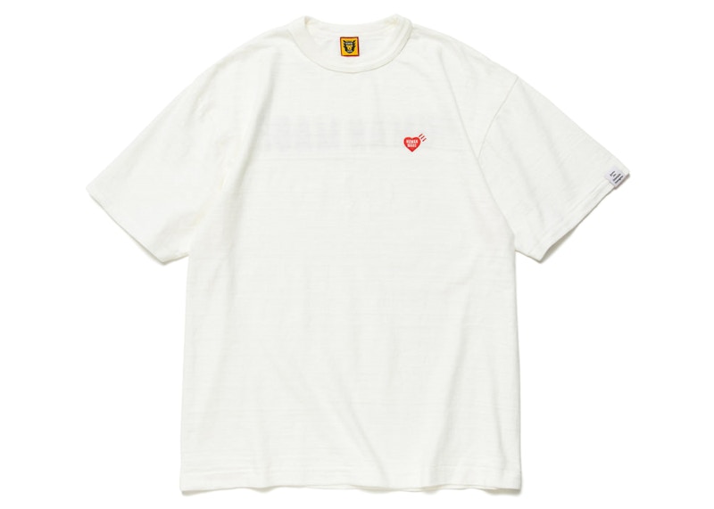 Human Made Heart Badge T-Shirt Grey Red Men's - FW22 - US