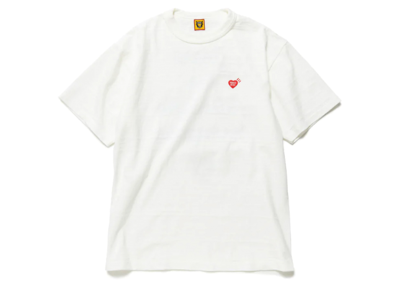 Human Made Heart Badge T-Shirt White Red