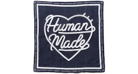 Human Made Heart Logo Bandana Navy