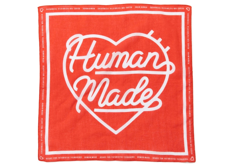 HUMAN MADE HEART BIG BANDANA – HUMAN MADE Inc.
