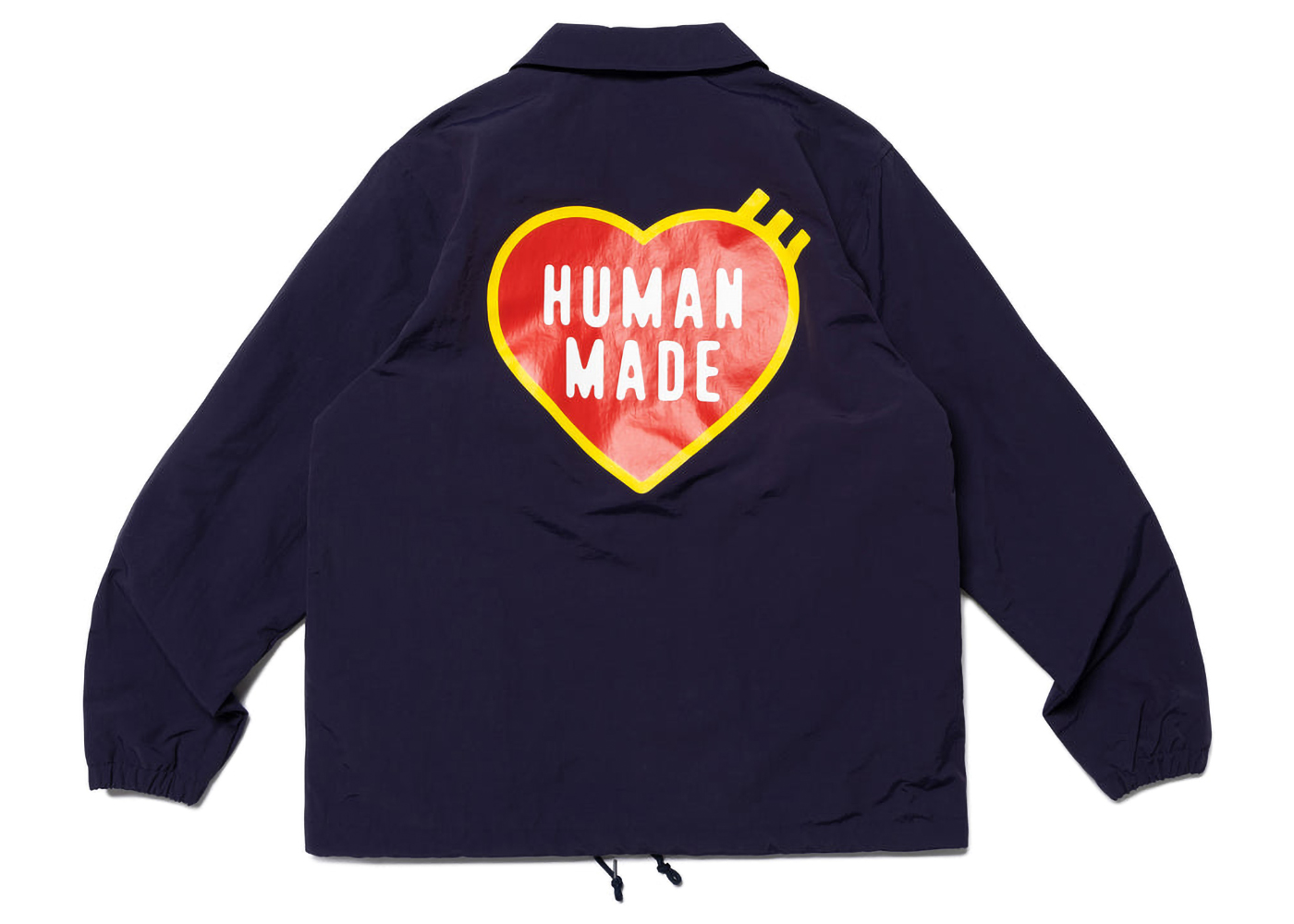 Human Made Heart Logo Coach Jacket Navy Men's - SS23 - US