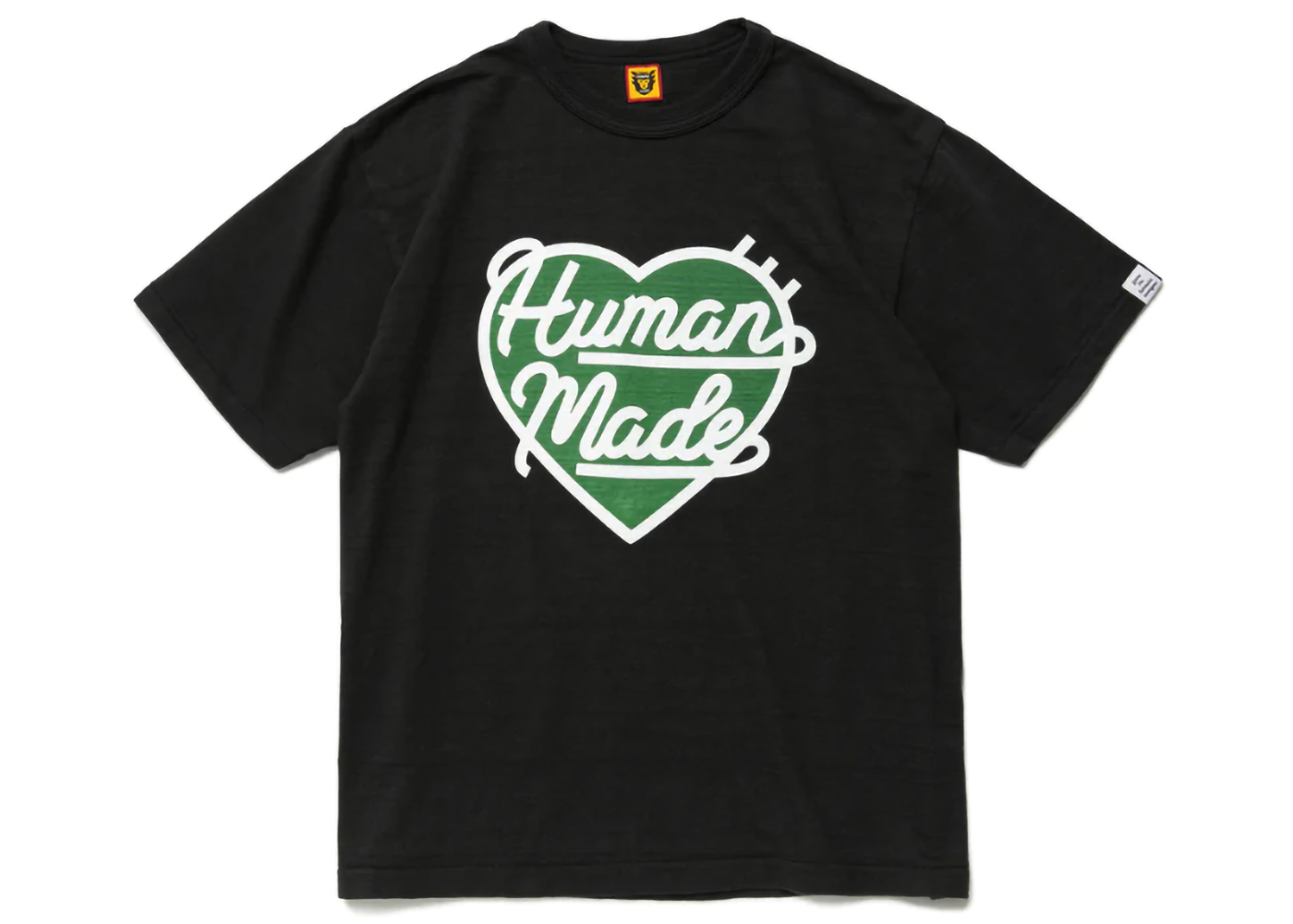 Human Made Heart Logo T-Shirt Black - SS22 - US