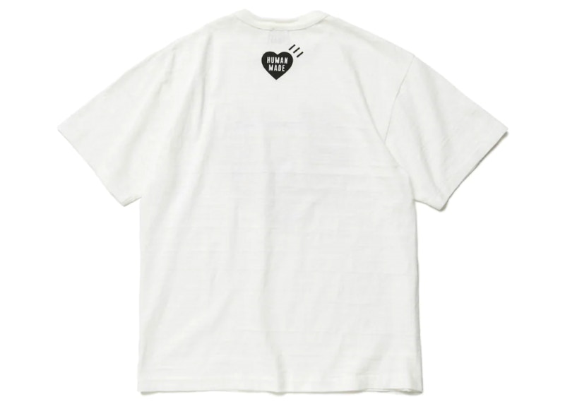 Human Made Heart Logo T-Shirt White - SS22 - US