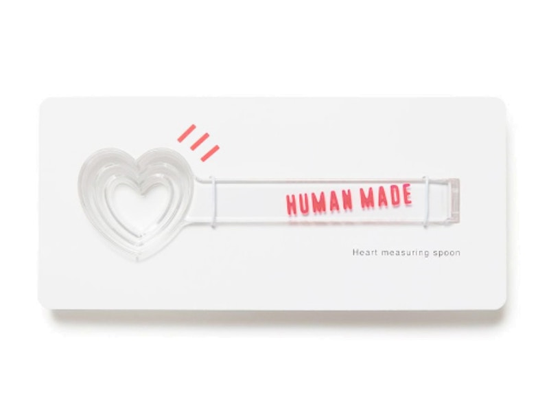 Human Made Heart Measuring Spoon Clear - SS22 - TW