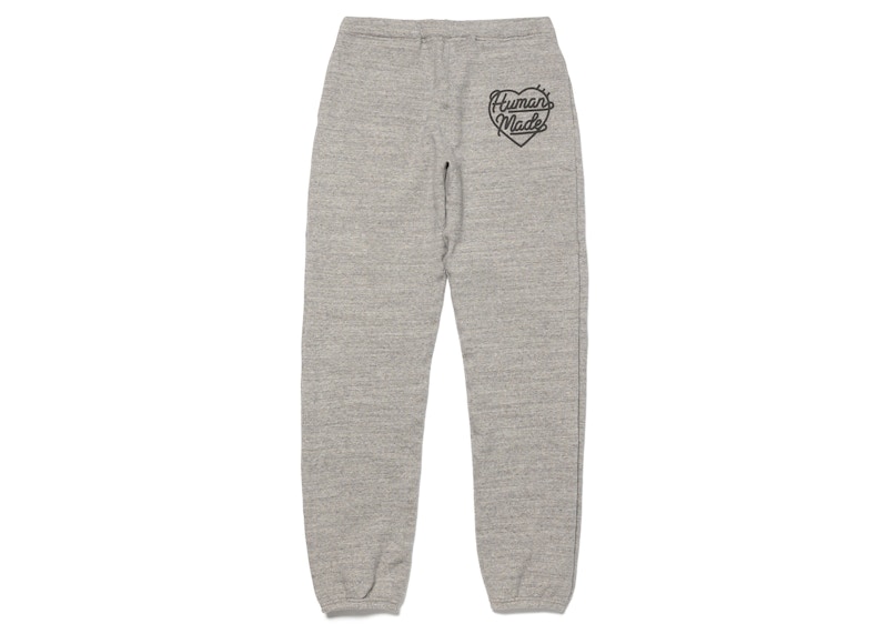 Human Made Heart Sweatpants (FW22) Grey Men's - FW22 - US