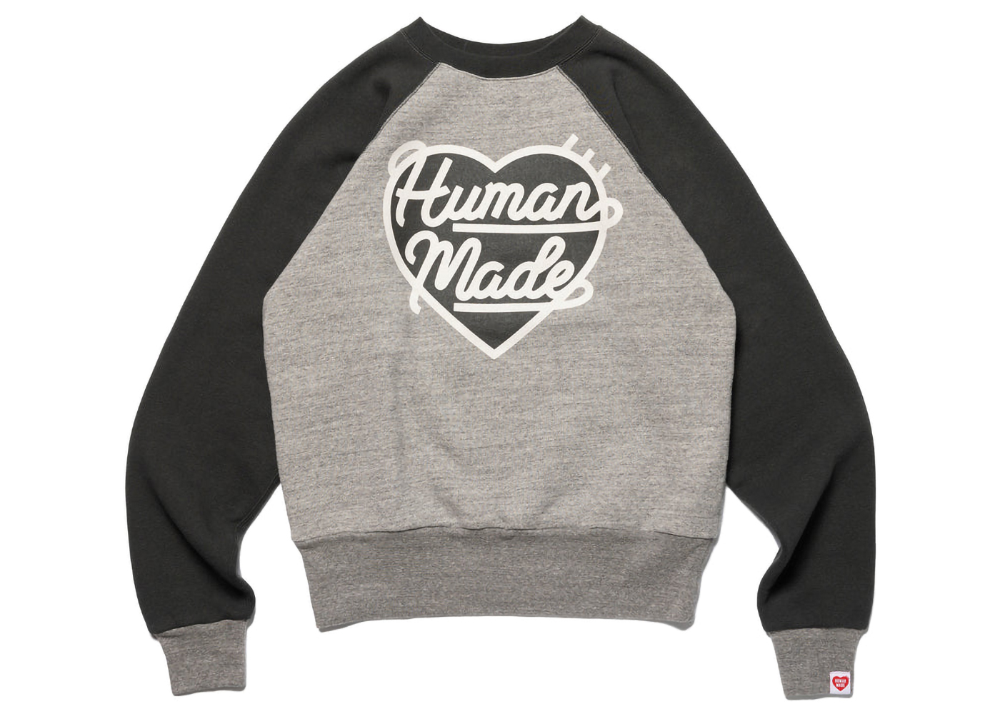 Human Made Heart Zip-Up Sweat Hoodie (FW22) Grey Men's - FW22 - US