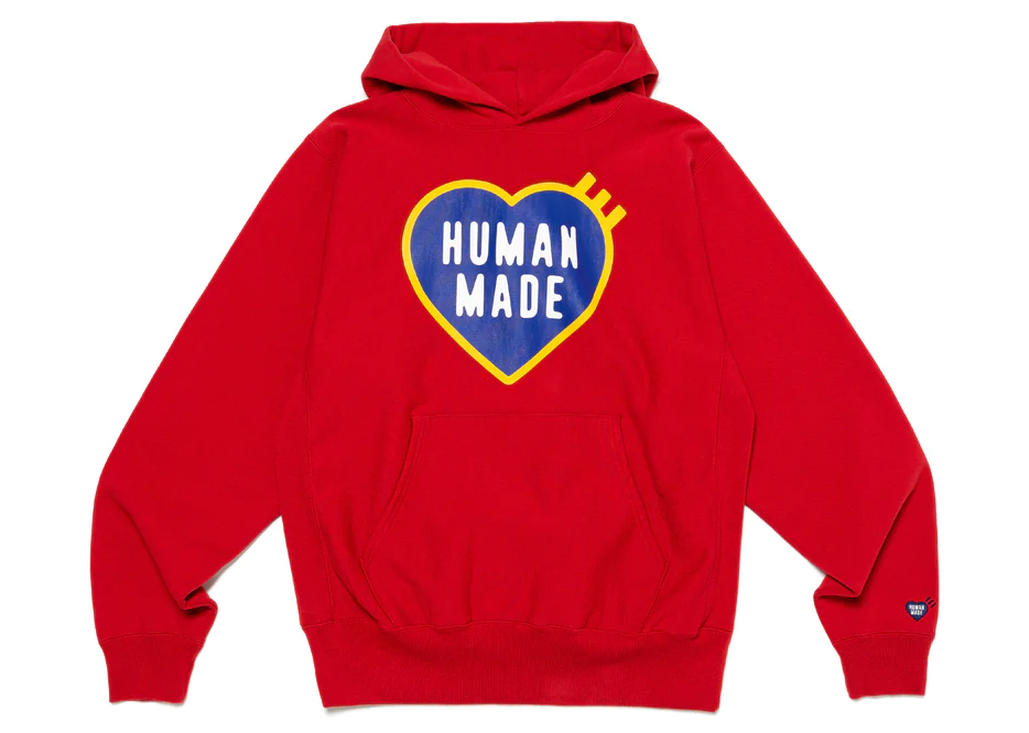 Human Made Heavy Weight #2 Hoodie Red メンズ - FW23 - JP