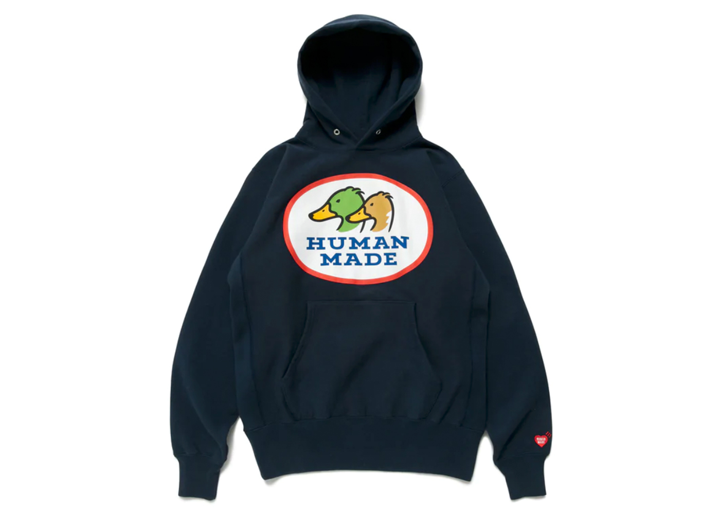 Human Made Heavy Weight Duck #1 Hoodie Navy - FW22 Men's - US