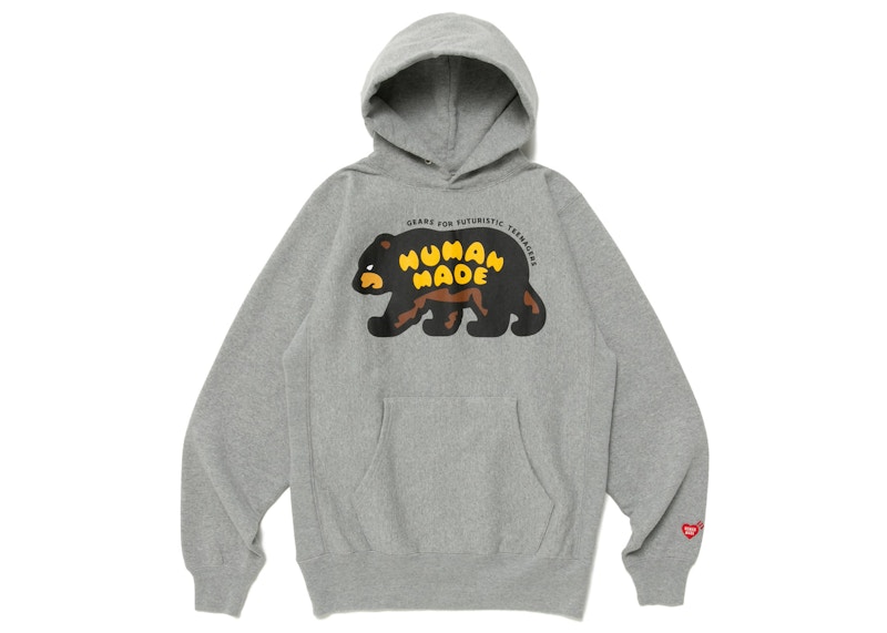 Human Made Heavyweight #1 Hoodie Grey Men's - SS23 - US