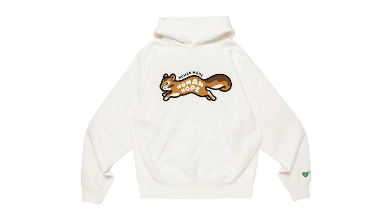 Human Made Human Hope Heavyweight Hoodie White メンズ - JP