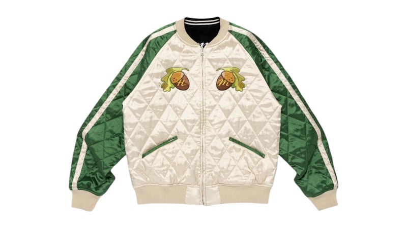 Human Made Human Hope Souvenir Jacket (Reversible) Green Men's - US