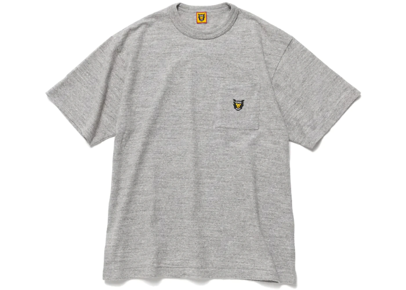 Human Made Human Logo #1 Pocket T-Shirt Grey Men's - FW22 - US