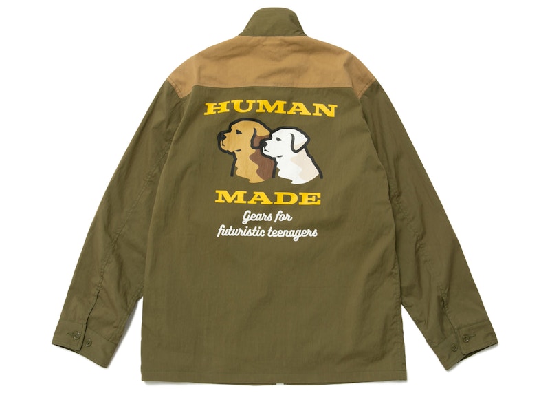 Human Made Hunting Graphic Jacket Olive Drab メンズ - SS23 - JP