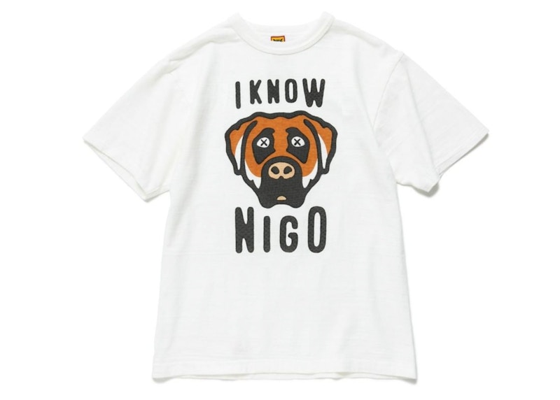 Human Made I Know Nigo Kaws T-Shirt White メンズ - SS22 - JP