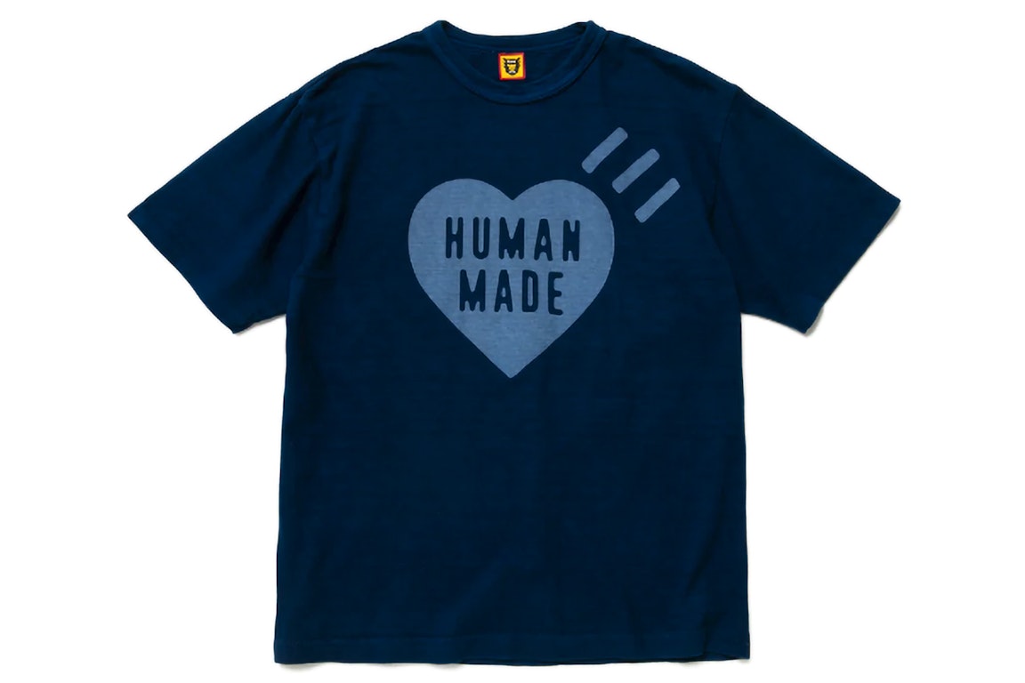 Pre-owned Human Made Indigo #1 T-shirt Indigo Blue