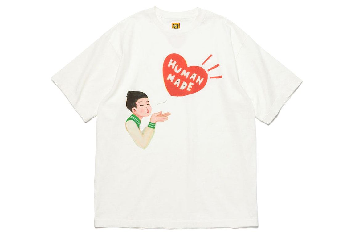 Pre-owned Human Made Keiko Sootome #5 T-shirt White