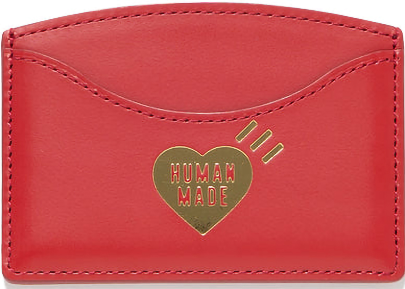 Human Made Leather Card Case Red - SS23 - US