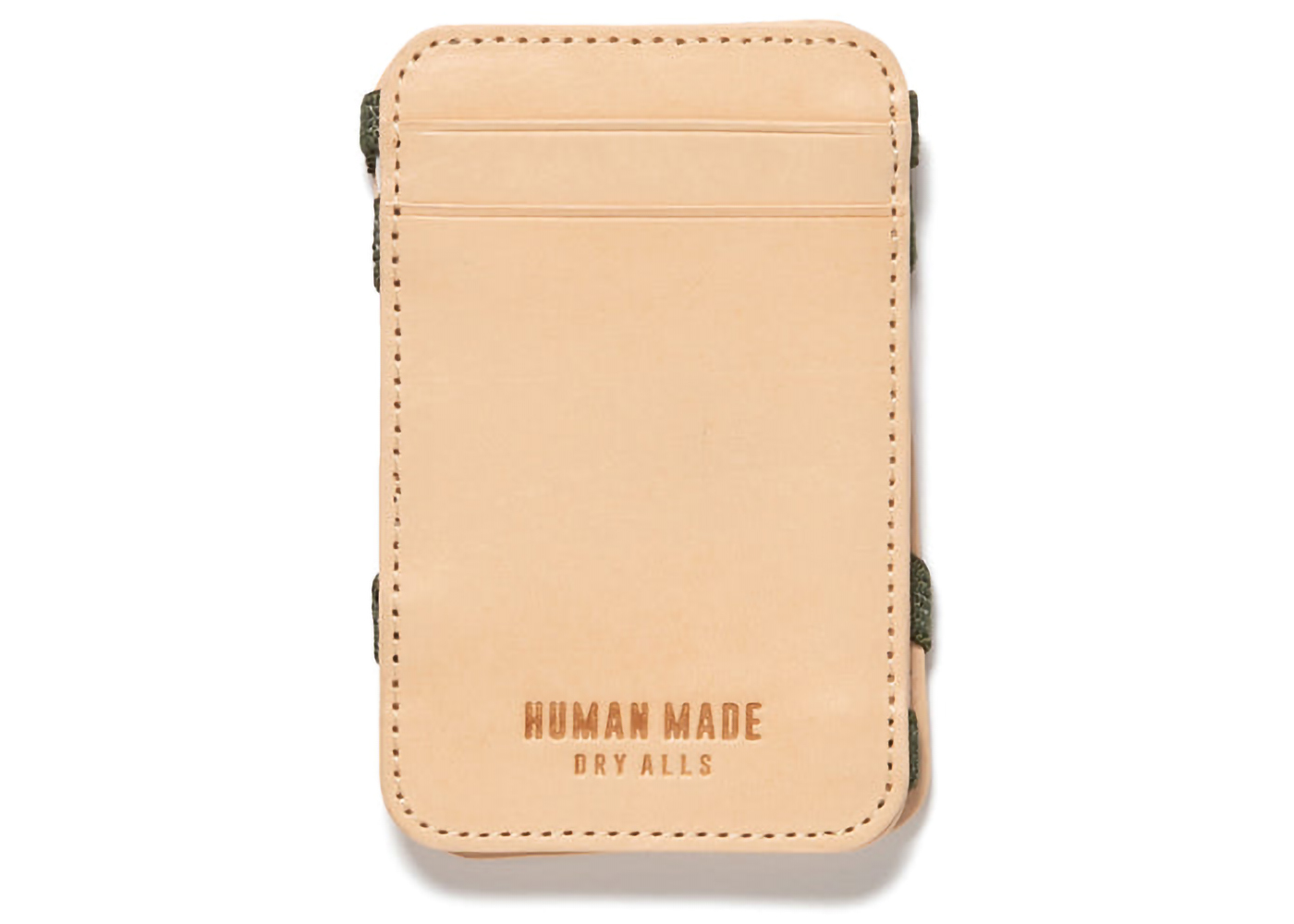 Human Made Leather Magic Band Card Case White - SS23 - GB