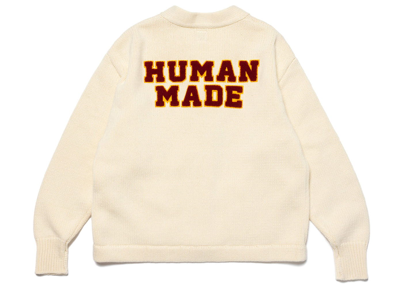 Human Made Low Gauge Knit Cardigan White Men's - SS23 - US