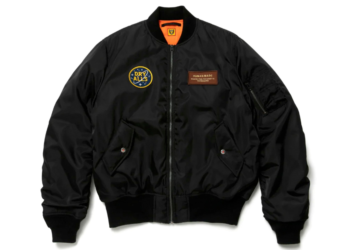 Human Made MA-1 Jacket Black Men's - FW22 - US