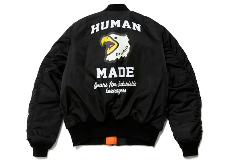 BAPE × STUSSY MA-1 フライトジャケット Human made