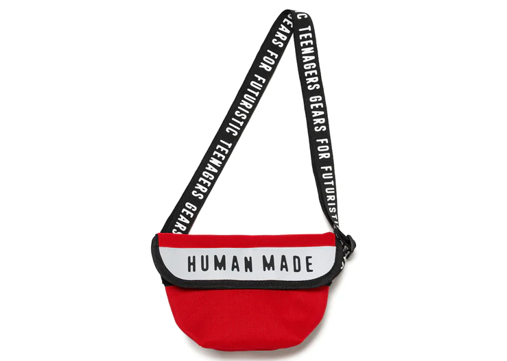 Human Made Messenger Bag Small Red - FW23 - US