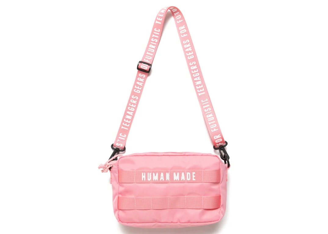 Pre-owned Human Made Military #1 Pouch Pink