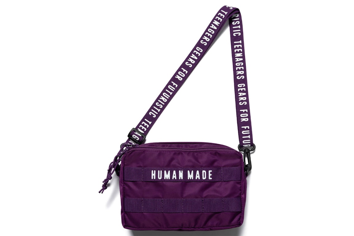 Pre-owned Human Made Military #1 Pouch (ss23) Purple