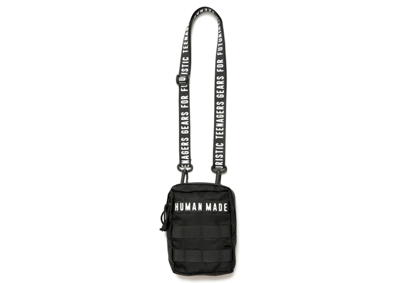 HUMAN MADE 22FW MILITARY POUCH #1 BLACK-