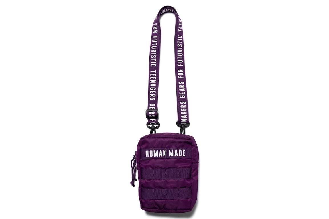 Pre-owned Human Made Military #2 Pouch (ss23) Purple