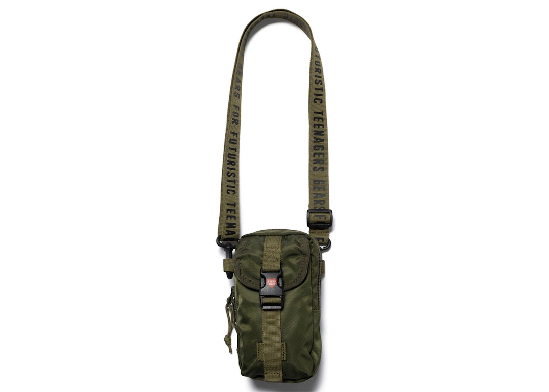 Pre-owned Human Made Military #3 Pouch (ss23) Olive Drab