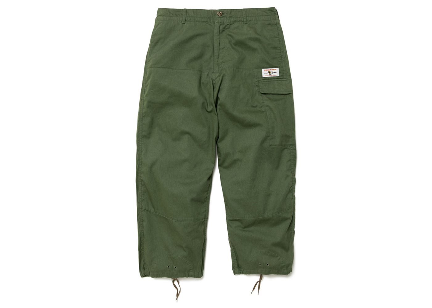 Human Made Military Easy Pants Olive Drab Men's - SS23 - US