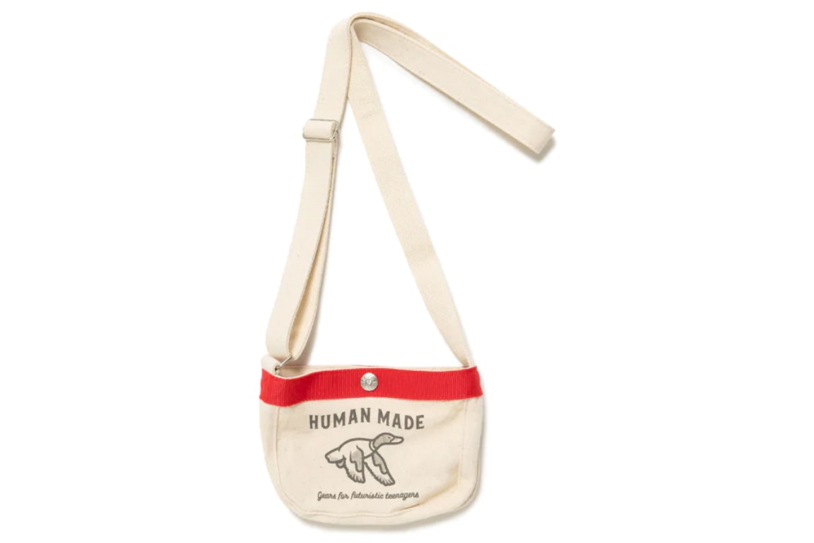 Pre-owned Human Made Mini Paperboy Bag Red
