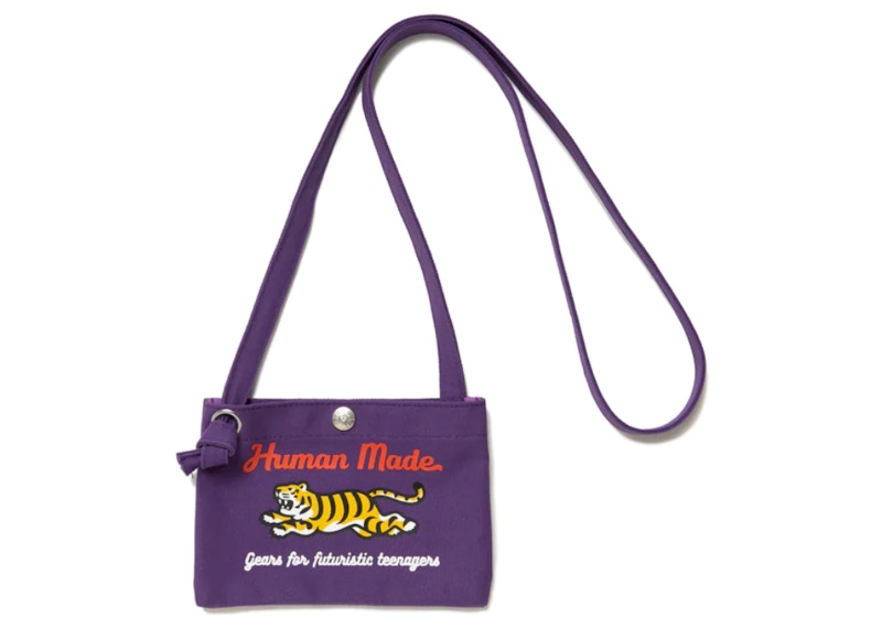 Human Made Mini Shoulder Bag Purple - FW22 - US