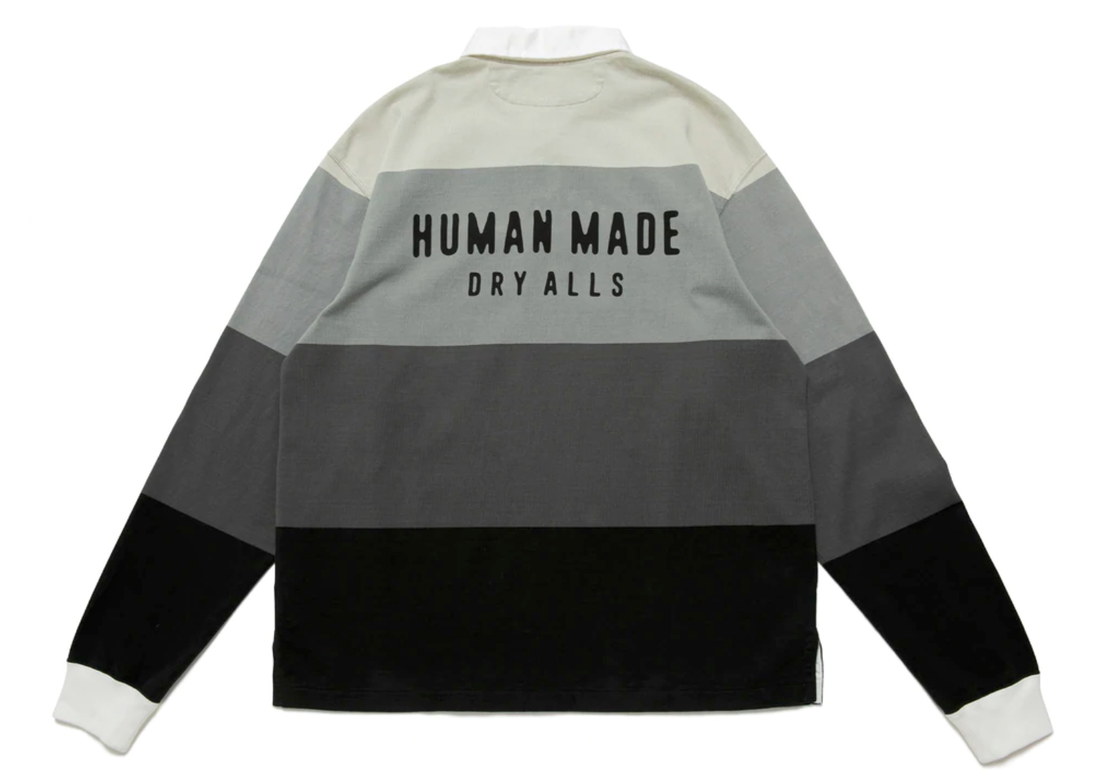 Human Made Multi Stripe Rugby Shirt Grey メンズ - SS22 - JP