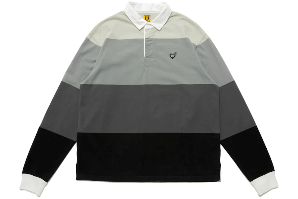 Human Made Multi Stripe Rugby Shirt Grey 남성 - SS22 - KR