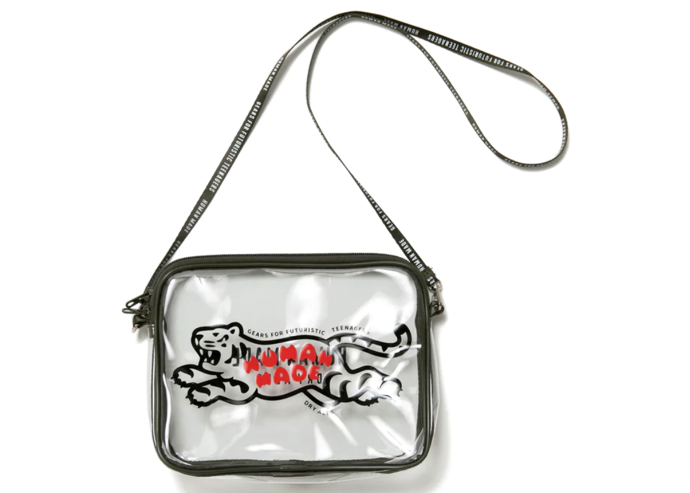 Human Made PVC Large Pouch Clear