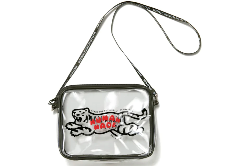 Human Made PVC Large Pouch Clear