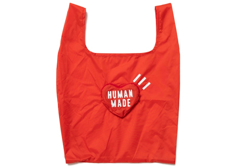 Human Made Packable Nylon Tote Bag Red - SS23 - US