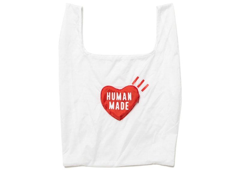 Human Made Nylon Heart 2 Way Tote Bag Red - SS23 - US