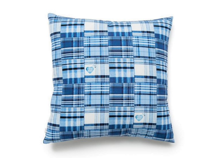 Human Made Patchwork Cushion Blue - SS22 - US