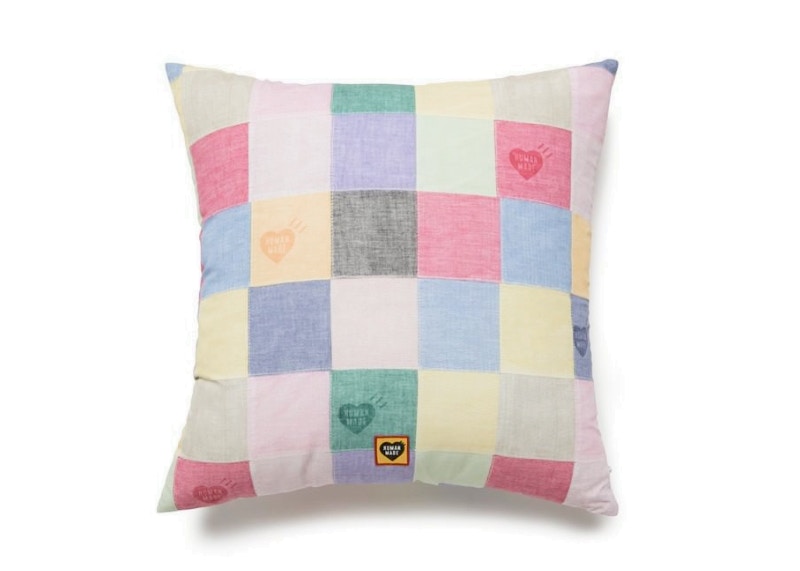 Human Made Patchwork Cushion Pink - SS22 - JP