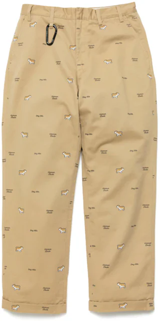 Human Made Pattern Printed Chino Pants Beige Men's - SS22 - US