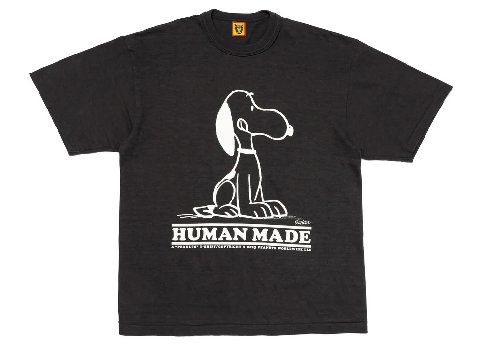 Human Made Peanuts #1 T-shirt Black - SS23 Men's - US