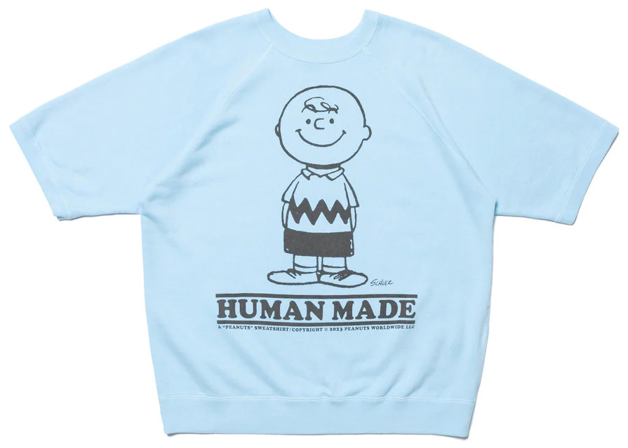Human Made x Peanuts #1 Snoopy Sweatshirt Blue Men's - SS23 - GB
